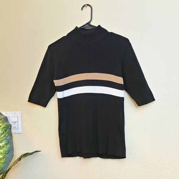 🌿Style & Co. short sleave sweater Top size M. - Picture 1 of 11